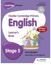 HODDER CAMBRIDGE PRIMARY ENGLISH: LEARNER'S BOOK STAGE 5 (ISBN: 9781471830761) HODDER CAMBRIDGE PRIMARY ENGLISH: LEARNER'S BOOK STAGE 5 (ISBN: 9781471830761)