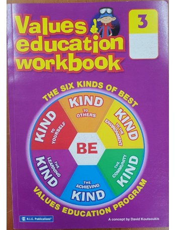 VALUES EDUCATION WORKBOOKS 3(ISBN: 9781741269437)