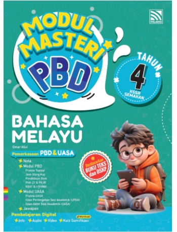 MODUL MASTERI PBD KSSR 2025 BAHASA MELAYU TAHUN 4 (ISBN: 9786294708778)