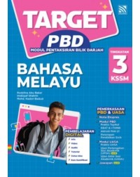TARGET PBD KSSM 2025 BAHASA MELAYU TINGKATAN 3 (ISBN: 9786294709447)