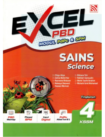 EXCEL PBD KSSM (2026)SAINS TINGKATAN 5 (ISBN: 9786294985964)