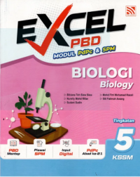 EXCEL PBD KSSM (2026) BIOLOGY TINGKATAN 5 (ISBN: 9786294986596)