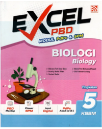 EXCEL PBD KSSM (2026) BIOLOGY TINGKATAN 5 (ISBN: 9786294986596)
