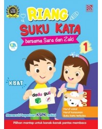 RIANG SUKU KATA BERSAMA SARA DAN ZAKI BUKU 1 (ISBN: 9786297557632) RIANG SUKU KATA BERSAMA SARA DAN ZAKI BUKU 1 (ISBN: 9786297557632)