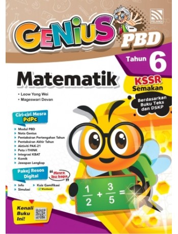 GENIUS PBD MATEMATIK TAHUN 6 KSSR (ISBN: 9789670084602)