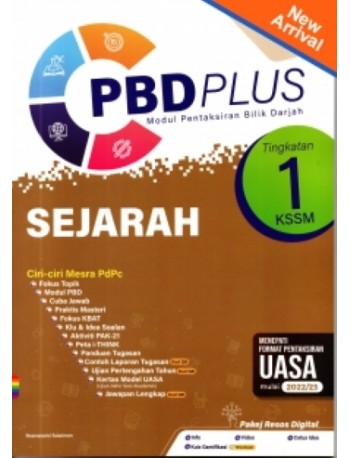 PBD PLUS MODUL PENTAKSIRAN BILIK DARJAH (ISBN: 9789670084756)