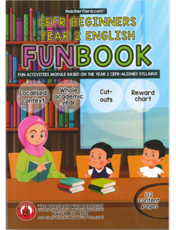 CEFR BEGINNERS: YEAR 2 ENGLISH FUNBOOK (ISBN: 9789671664841)