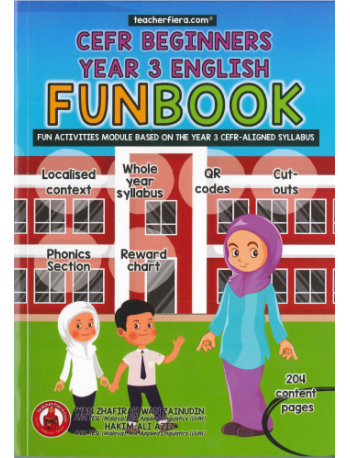 CEFR BEGINNERS: YEAR 3 ENGLISH FUNBOOK (ISBN: 9789671664858)