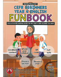 CEFR BEGINNERS: YEAR 4 ENGLISH FUNBOOK (ISBN: 9789671664865)