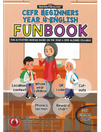 CEFR BEGINNERS: YEAR 4 ENGLISH FUNBOOK (ISBN: 9789671664865)