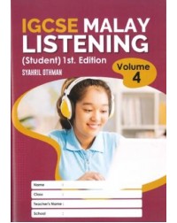 IGCSE MALAY LISTENING (STUDENT) EDISI 1-VOL.4 (ISBN: 9789671967645)