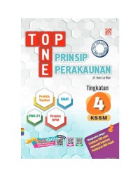 TOP ONE PRINSIP PERAKAUNAN T4 KSSM (ISBN: 9789672353904)