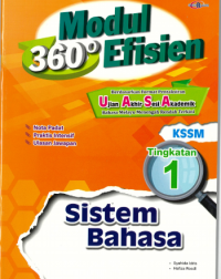 MODUL 360 EFISIEN KSSM SISTEM BAHASA TINGKATAN 1 (ISBN: 9789672529651) MODUL 360 EFISIEN KSSM SISTEM BAHASA TINGKATAN 1 (ISBN: 9789672529651)