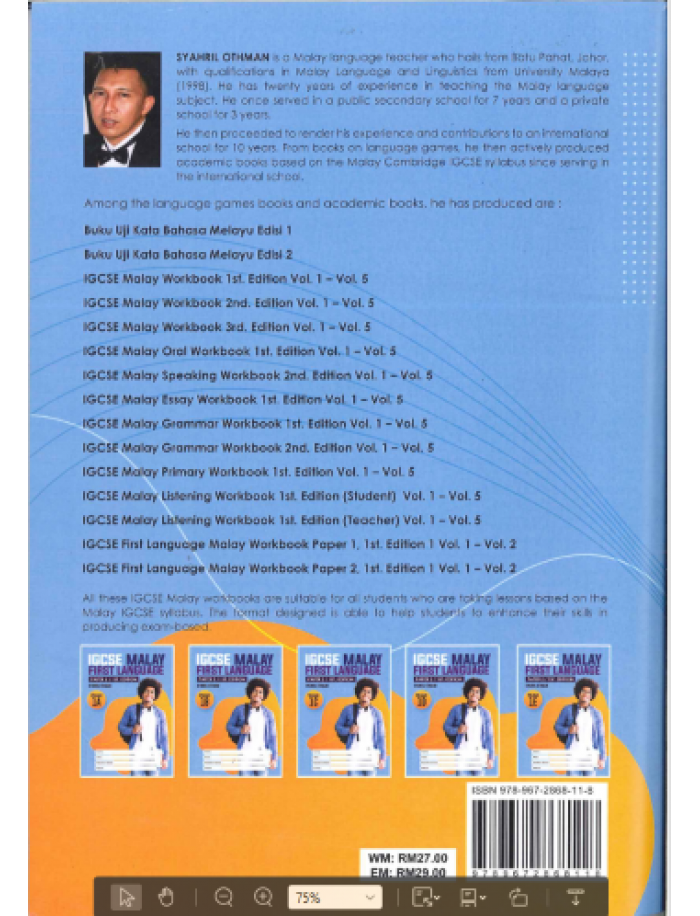 igcse-malay-first-language-paper-2-1st-edition-volume-1a-isbn