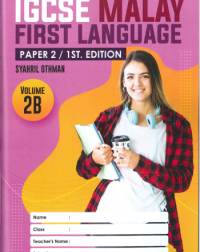 IGCSE MALAY FIRST LANGUAGE PAPER 2 EDISI 1-2B (ISBN: 9789672868170) IGCSE MALAY FIRST LANGUAGE PAPER 2 EDISI 1-2B (ISBN: 9789672868170)