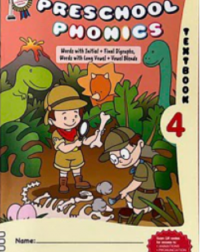 PRESCHOOL PHONICS TEXTBOOK 4 (ISBN: 9789673969920)