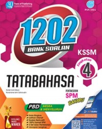 1202 BANK SOALAN TATABAHASA KSSM TINGKATAN 4 (2022) (ISBN: 9789674666439)