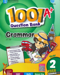 1001 A+ Question Bank Grammar Year 2 (ISBN: 9789674667689)