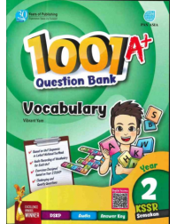 1001 A+ QUESTION BANK YEAR 2 - VOCABULARY (ISBN: 9789674668129)