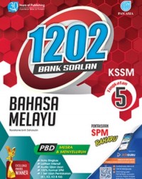 1202 BANK SOALAN TATABAHASA KSSM TINGKATAN 5 (ISBN: 9789674668563)