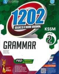1202 QUESTION BANK FORM 2 - GRAMMAR (ISBN: 9789674668648) 1202 QUESTION BANK FORM 2 - GRAMMAR (ISBN: 9789674668648)