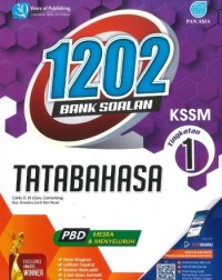 1202 BANK SOALAN TINGKATAN 1 - TATABAHASA (ISBN: 9789674668693)