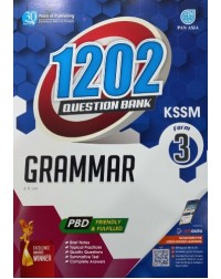 1202 QUESTION BANK FORM 3 - GRAMMAR (ISBN: 9789674668815) 1202 QUESTION BANK FORM 3 - GRAMMAR (ISBN: 9789674668815)