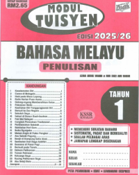 MODUL TUISYEN 25/26 BAHASA MELAYU TAHUN 1 PENULISAN (ISBN: 9789674709181)