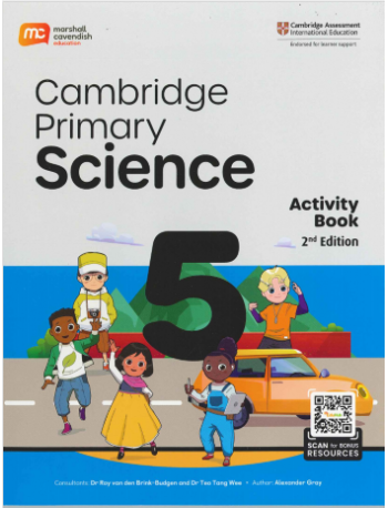 CAMBRIDGE PRIMARY SCIENCE ACTIVITY BOOK 5 (2E) (ISBN: 9789814911696)