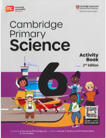 CAMBRIDGE PRIMARY SCIENCE ACTIVITY BOOK 6 (2E) (ISBN: 9789814911702)
