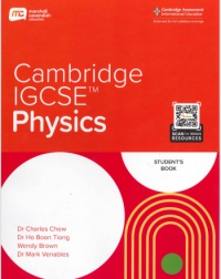 CAMBRIDGE IGCSE PHYSICS STUDENT BOOK + EBOOK (2 YEARS) (ISBN: 9789815027334)