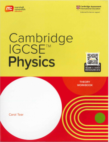 CAMBRIDGE IGCSE PHYSICS WORKBOOK + EBOOK (2 YEARS) (ISBN: 9789815027396)