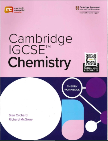 CAMBRIDGE IGCSE CHEMISTRY WORKBOOK + EBOOK (2 YEARS) (ISBN: 9789815027402)
