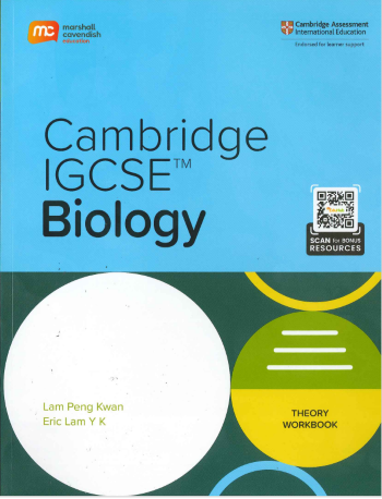 CAMBRIDGE IGCSE BIOLOGY WORKBOOK + EBOOK (2 YEARS) (ISBN: 9789815027419)