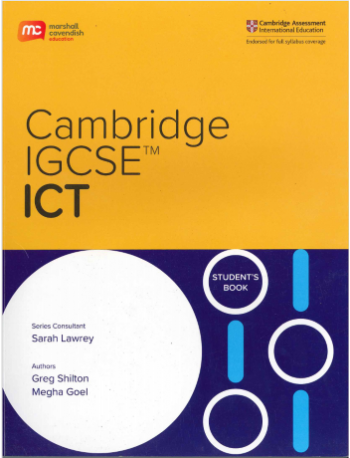 CAMBRIDGE IGCSE ICT STUDENT BOOK + EBOOK (2 YEARS) (ISBN: 9789815027457)