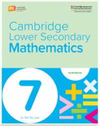 CAMBRIDGE LOWER SECONDARY MATHEMATICS GRADE 7 WORKBOOK + EBOOK (1 YEARS) (ISBN: 9789815090420)