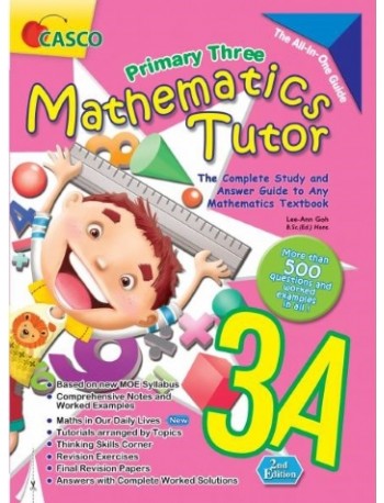 PRIMARY MATHS TUTOR 3A  2ND EDITION (ISBN: 9789815100907)