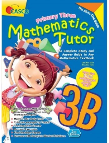 PRIMARY MATHS TUTOR 3B 2ND EDITION (ISBN: 9789815100914)