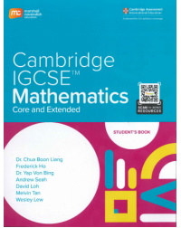 CAMBRIDGE IGCSE CORE AND EXTENDED MATHEMATICS STUDENT BOOK + EBOOK (2 YEARS) (ISBN: 9789815108569)