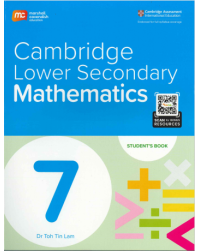 CAMBRIDGE LOWER SECONDARY MATHEMATICS 7 - STUDENT BOOK + EBOOK (1 YEAR) (ISBN: 9789815108705)