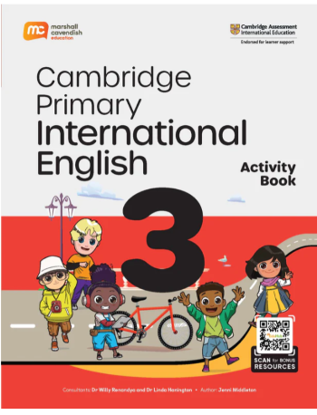 CAMBRIDGE PRIMARY INTERNATIONAL ENGLISH (ESL) ACTIVITY BOOK 3 (ISBN: 9789815174731)