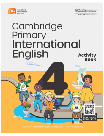 CAMBRIDGE PRIMARY INTERNATIONAL ENGLISH (ESL) ACTIVITY BOOK 4 (ISBN: 9789815174748)