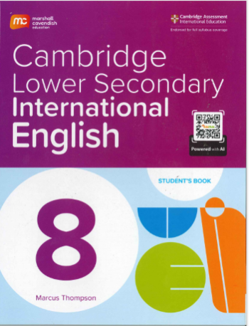 MCE CAIE LOWER SECONDARY ENGLISH INTERNATIONAL STUDENT BOOK STAGE 8 (WITH E BOOK BUNDLE) (ISBN: 9789815209259)