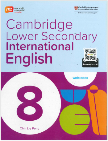 MCE CAIE LOWER SECONDARY ENGLISH INTERNATIONAL WORKBOOK STAGE 8 (WITH EBOOK BUNDLE) (ISBN: 9789815209280)