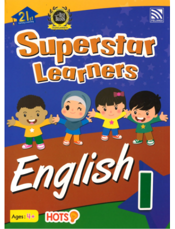 SUPERSTAR LEARNERS ENGLISH 1 AGES 4 (ISBN: 9789830097862)