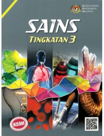 BUKU TEKS SAINS TINGKATAN 3 (ISBN: 9789837703933)