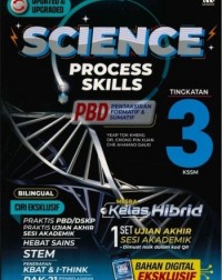 SCIENCE PROCESS SKILLS KSSM SAINS TING. 3 (EDISI 2023) (ISBN: 9789837730380)