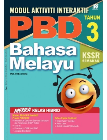 MODUL INTERAKTIF PBD KSSR BAHASA MELAYU TAHUN 3 (ISBN: 9789837730854)