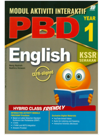 MODUL INTERAKTIF PBD KSSR ENGLISH YEAR 1 (ISBN: 9789837730861)
