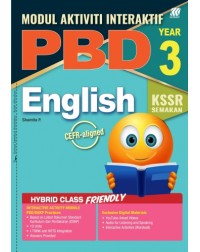 MODUL INTERAKTIF PBD KSSR ENGLISH YEAR 3 (ISBN: 9789837730885)